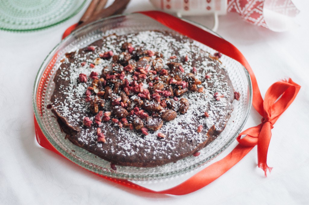 Christmas Black Bean&nbsp;Cake